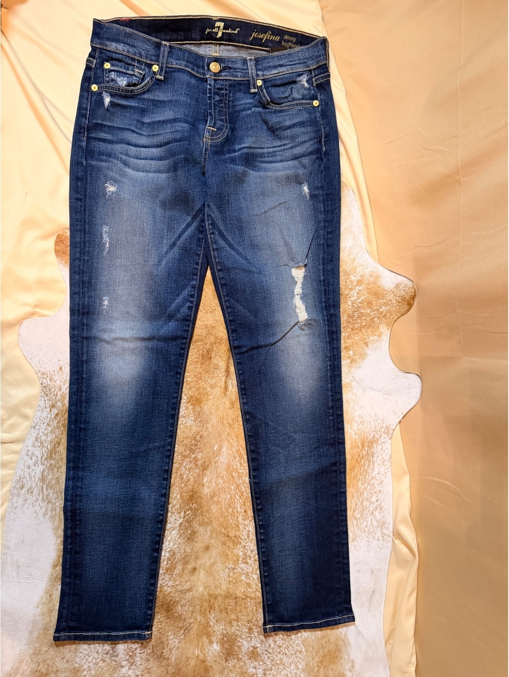 7 For All Mankind Cropped Jeans